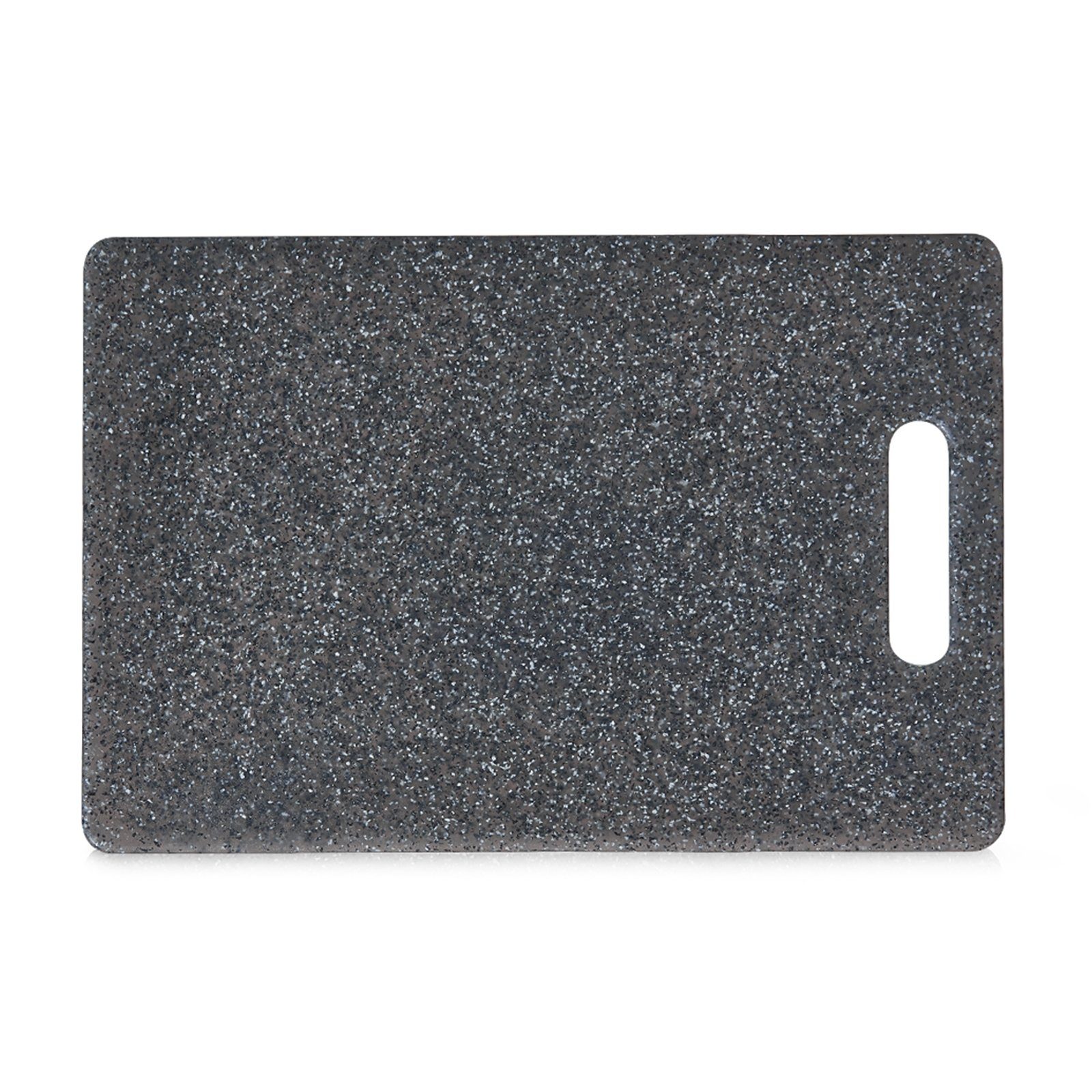 Schneidebrett Schneidbrett 30 x 20 cm Granitoptik Anthrazit