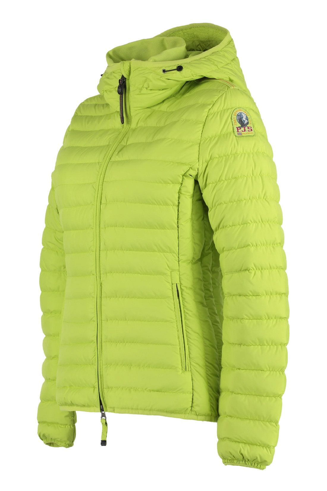 Parajumpers Kurzjacke Parajumpers Damen Jacke, Parajumpers JULIET - Woman Hooded Down Jacket Logo