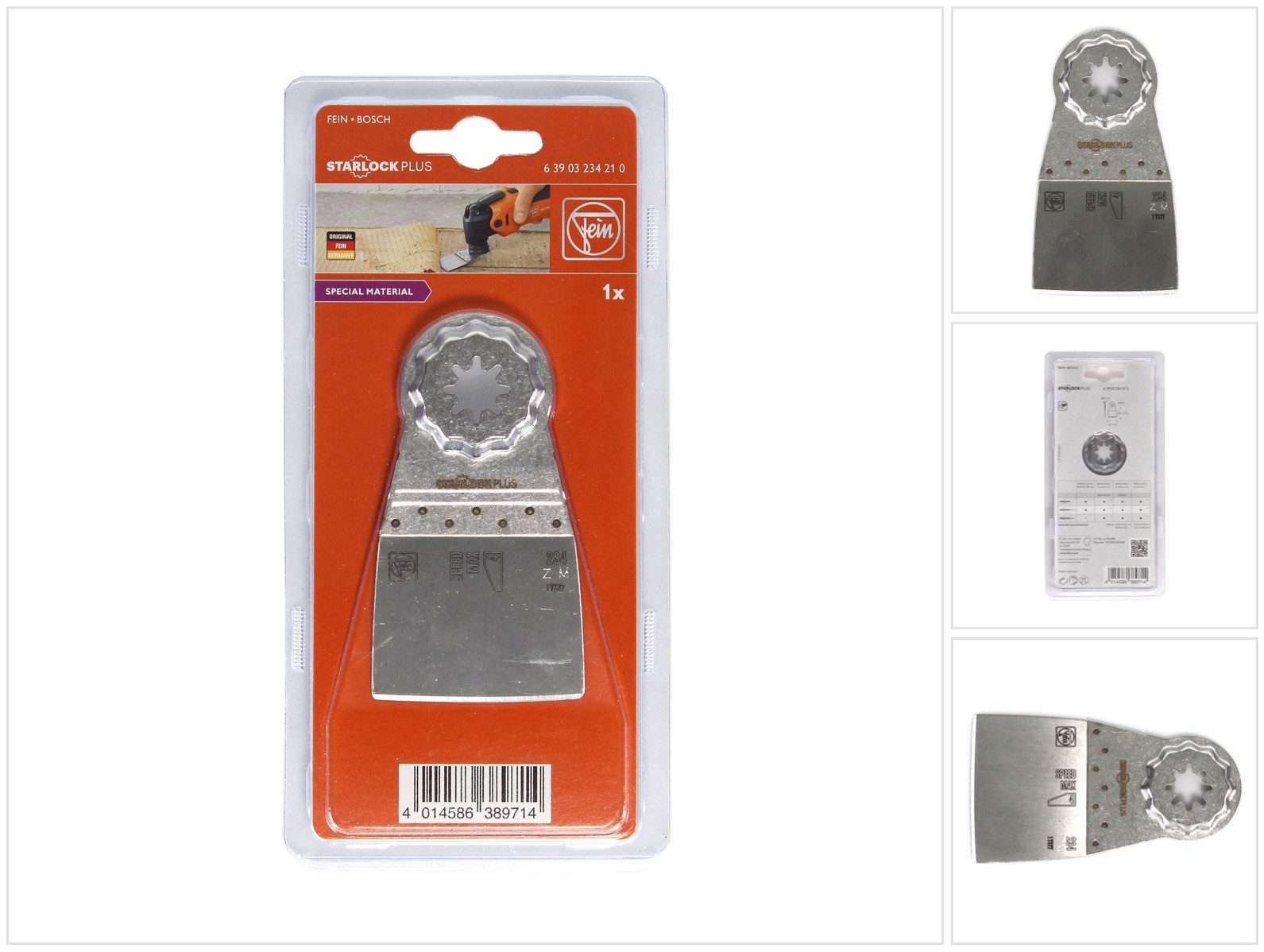Akku-Multifunktionswerkzeug Starlock Plus Spachtel 1 Stk. 41 mm x 52 mm (63903234210)