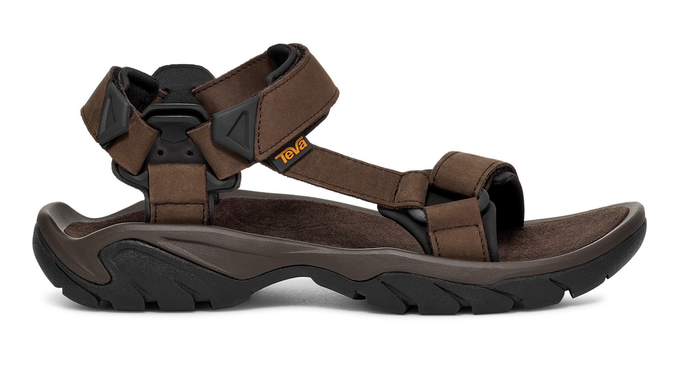 Teva Terra Fi 5 Universal Leather Mens Sandale mit Klettverschluss – Bild 2 von 5