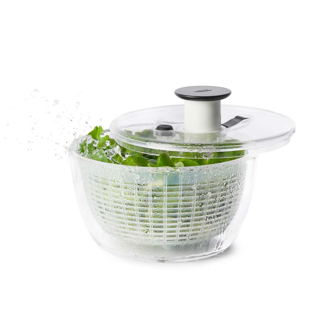 OXO Good Grips Salatschleuder Kleine Kräuter- und Salatschleuder, Schüssel:  2,7Liter, (1-tlg)