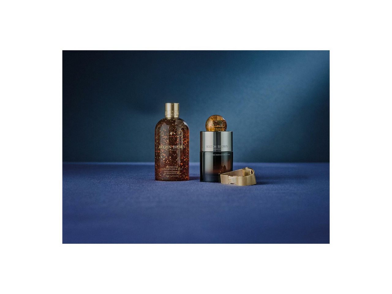 MOLTON BROWN Duschpflege Mesmerising Oudh Accord & Gold Bade & Duschgel, für Alle Hauttypen