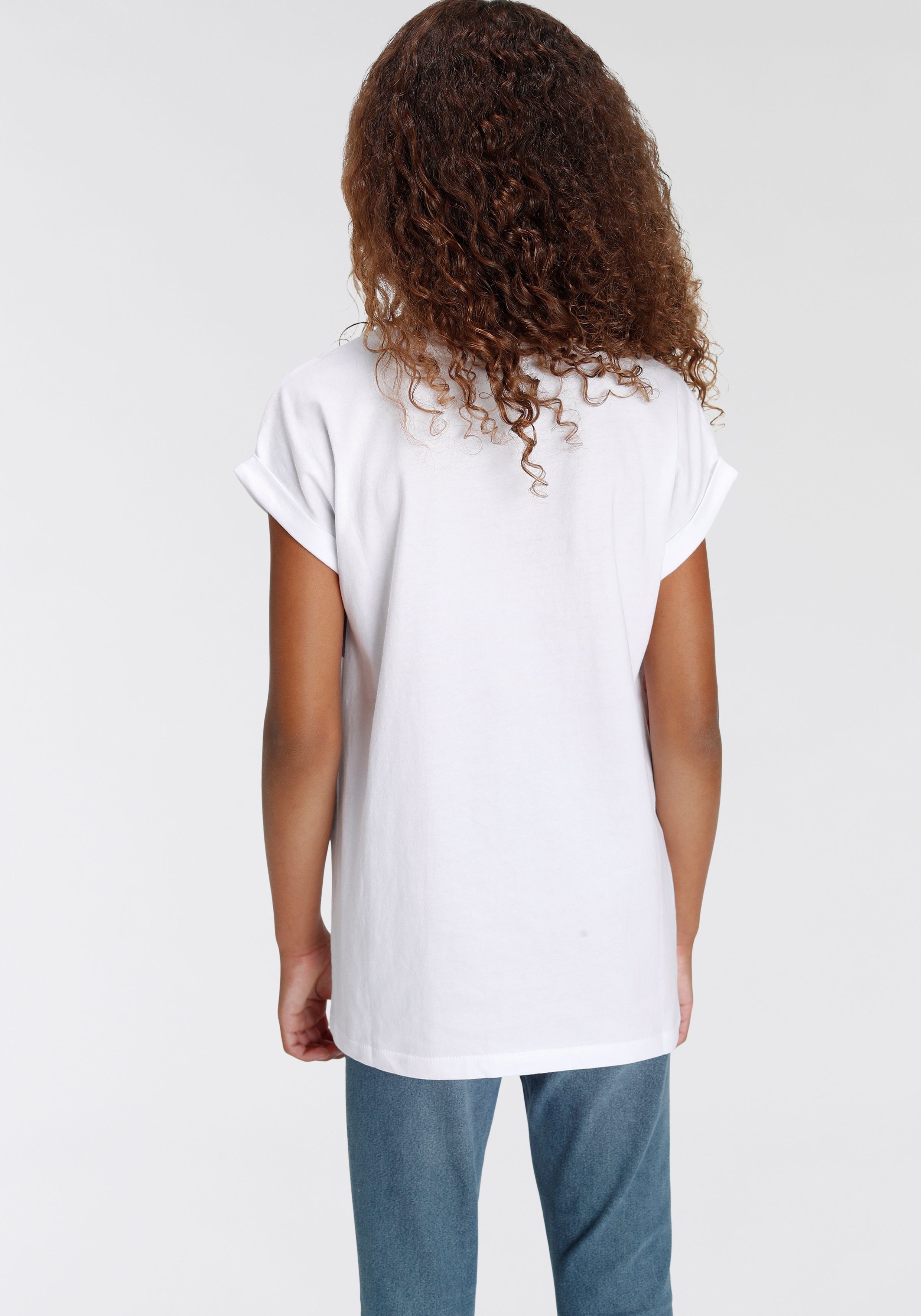 KIDSWORLD T-Shirt Pferde Kurzarm, bedruckt, Rundhalsausschnitt, aus Baumwolle