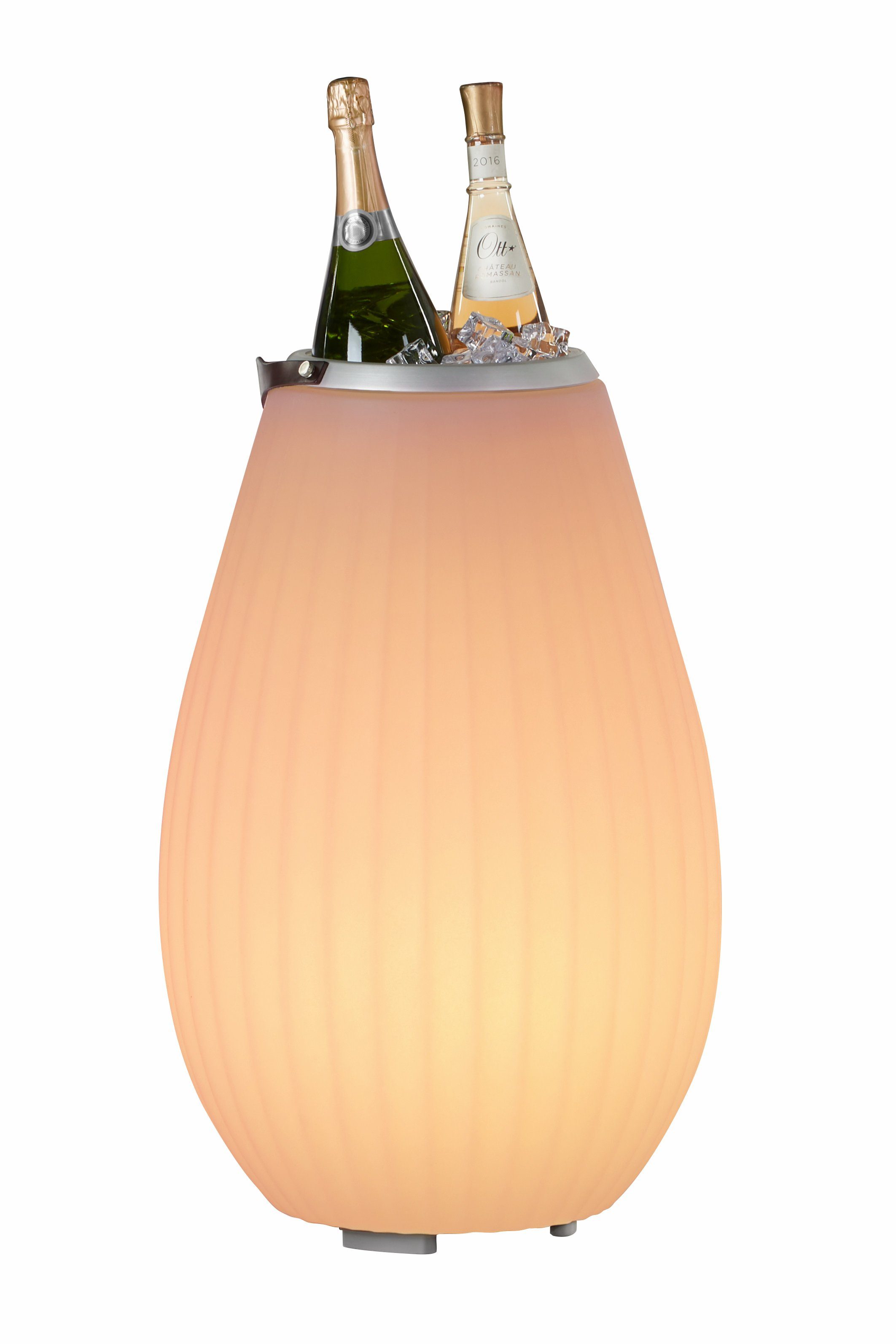 Weinkühler 3in1 LED beleuchtet mit Bluetooth Lautsprecher JOOULY 65, Ø43x68cm