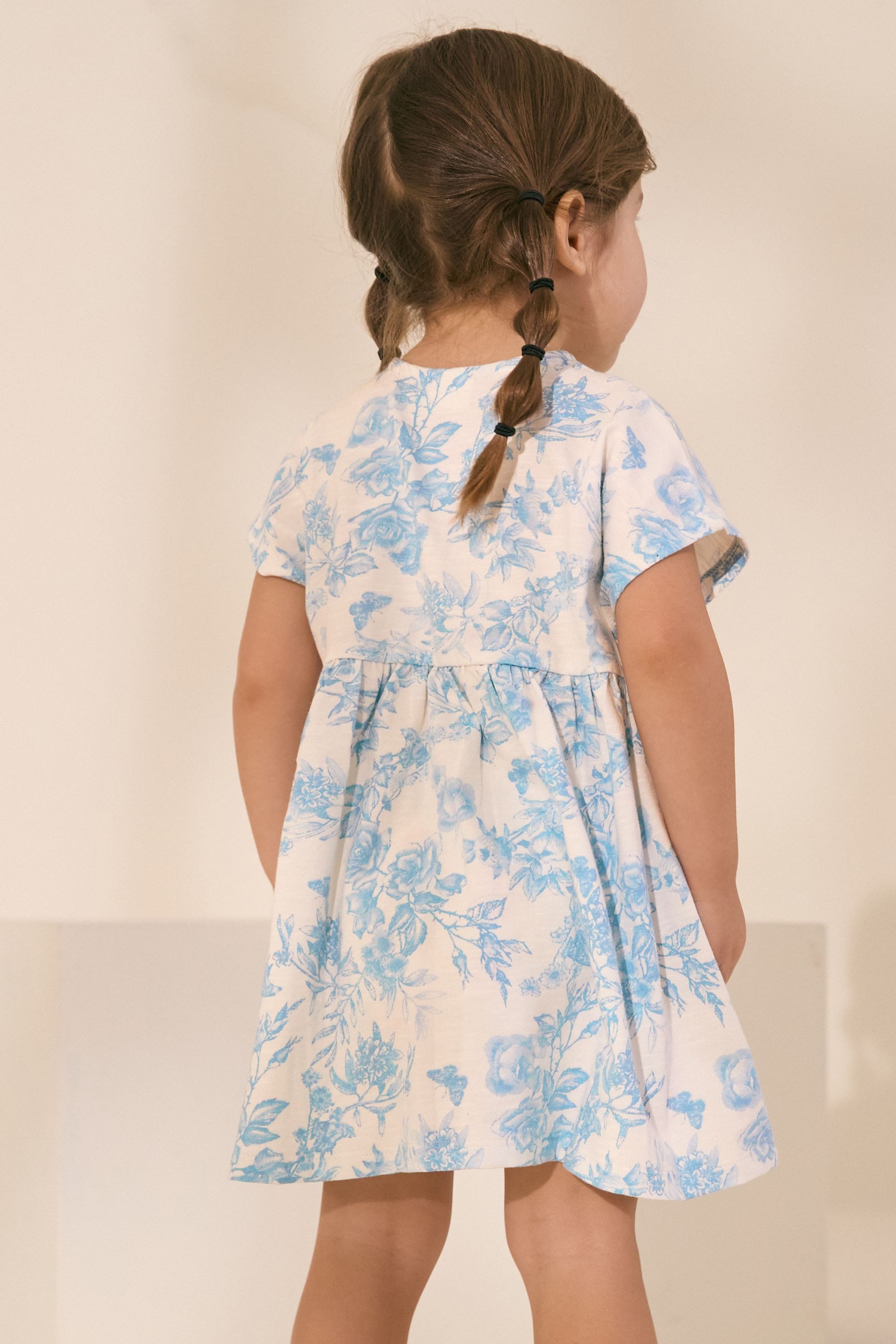 Next Jerseykleid Kurzärmliges Kleid aus 100% günstig online kaufen