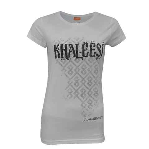 Gozoo T-Shirt Game of Thrones Damen Khaleesi Baumwolle Freizeit TShirt Shirt GOT