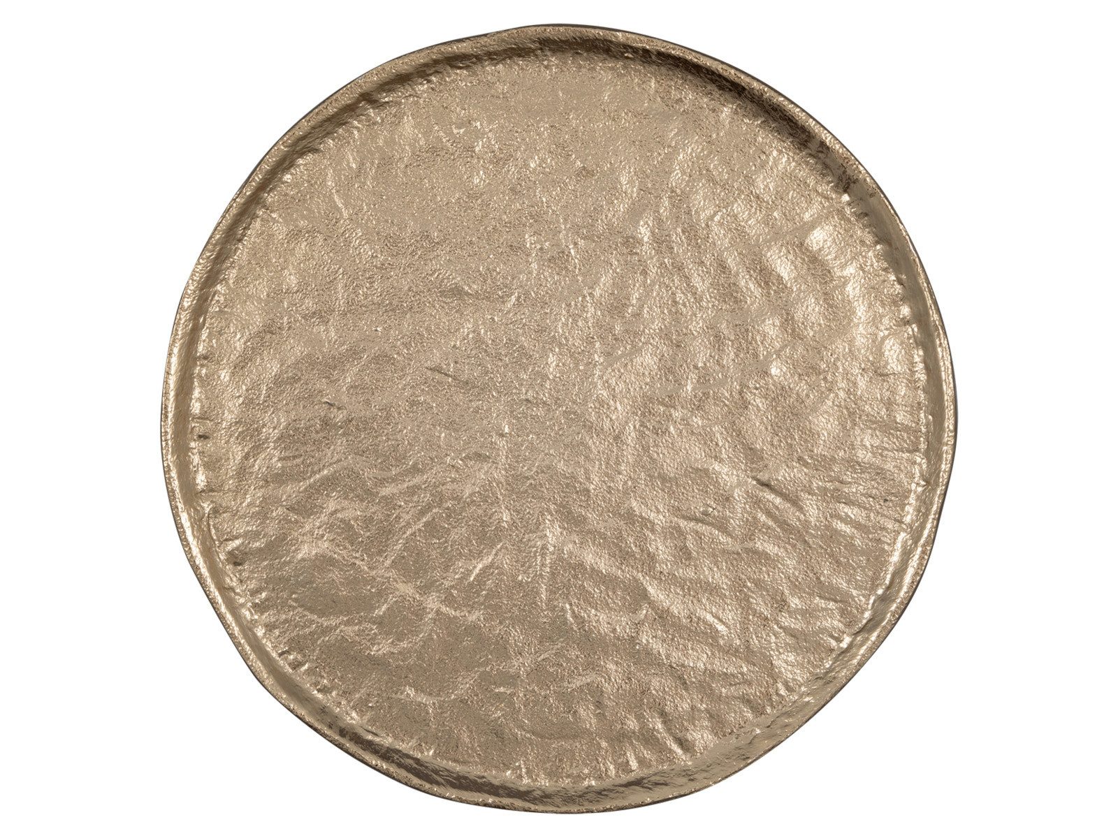 Greengate Teller Aluminiumteller gold medium 24,5cm