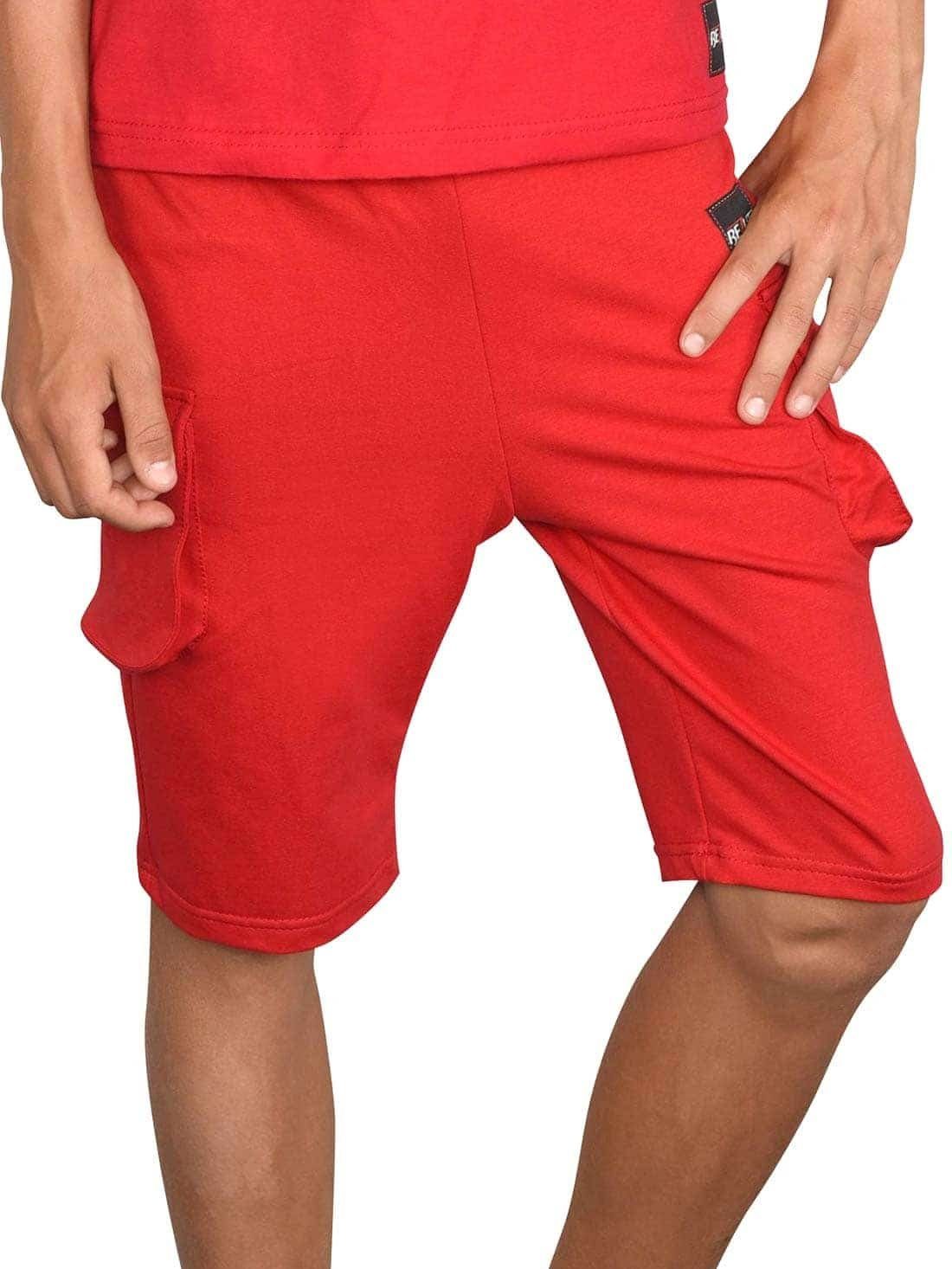 Cargoshorts Kinder Jungen Cargo Stoff Shorts