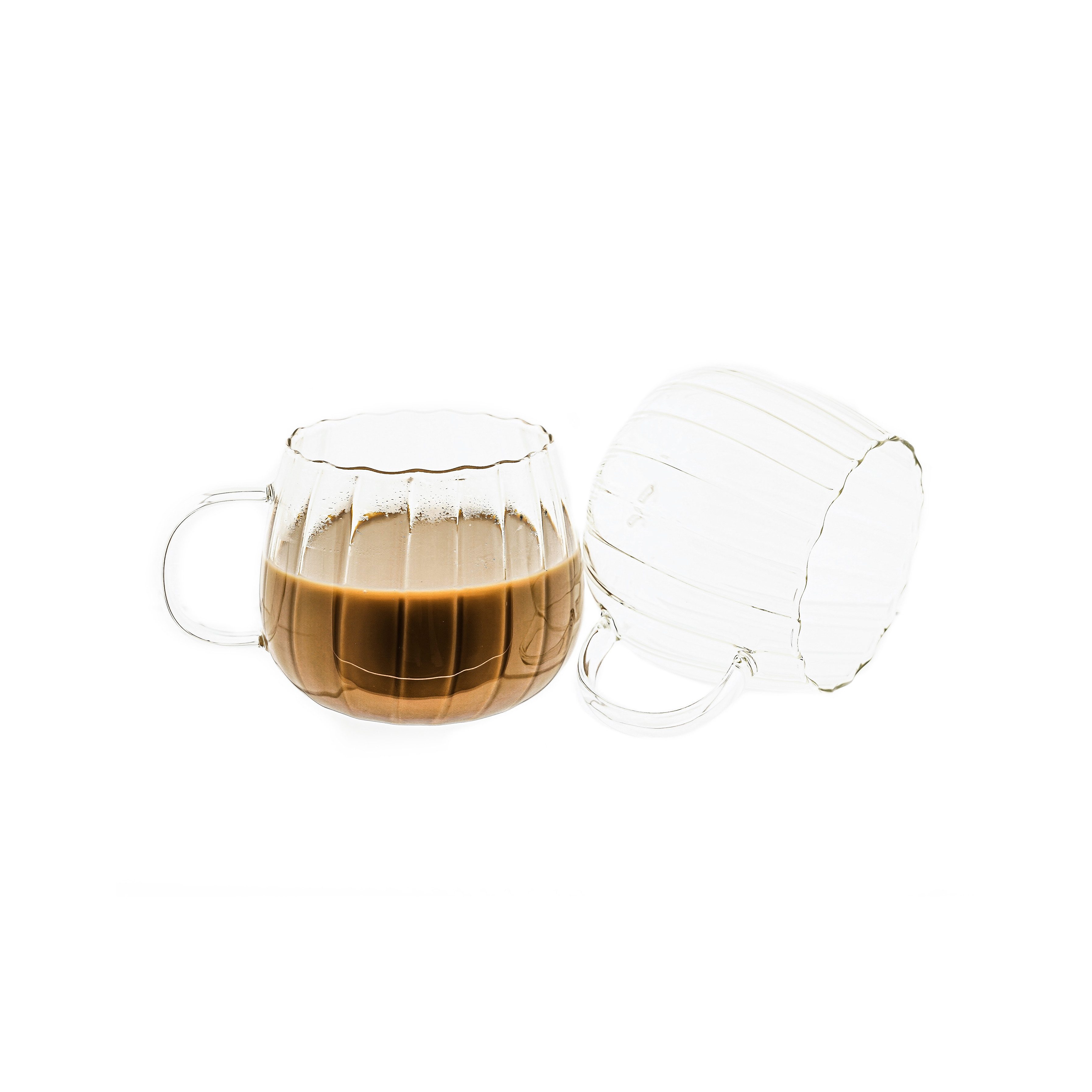 Mulex Gläser-Set Mulex Gläser-Set Riffle Hitzebeständig 350 ml transparent, 2-tlg.
