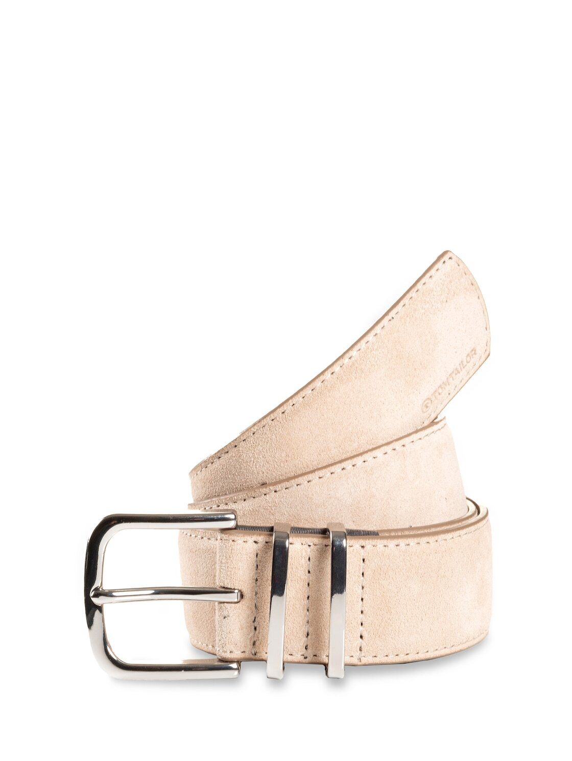 TOM TAILOR Ledergürtel Belts TTMILLIE Ledergürtel mit abgerundeter Dornschließe