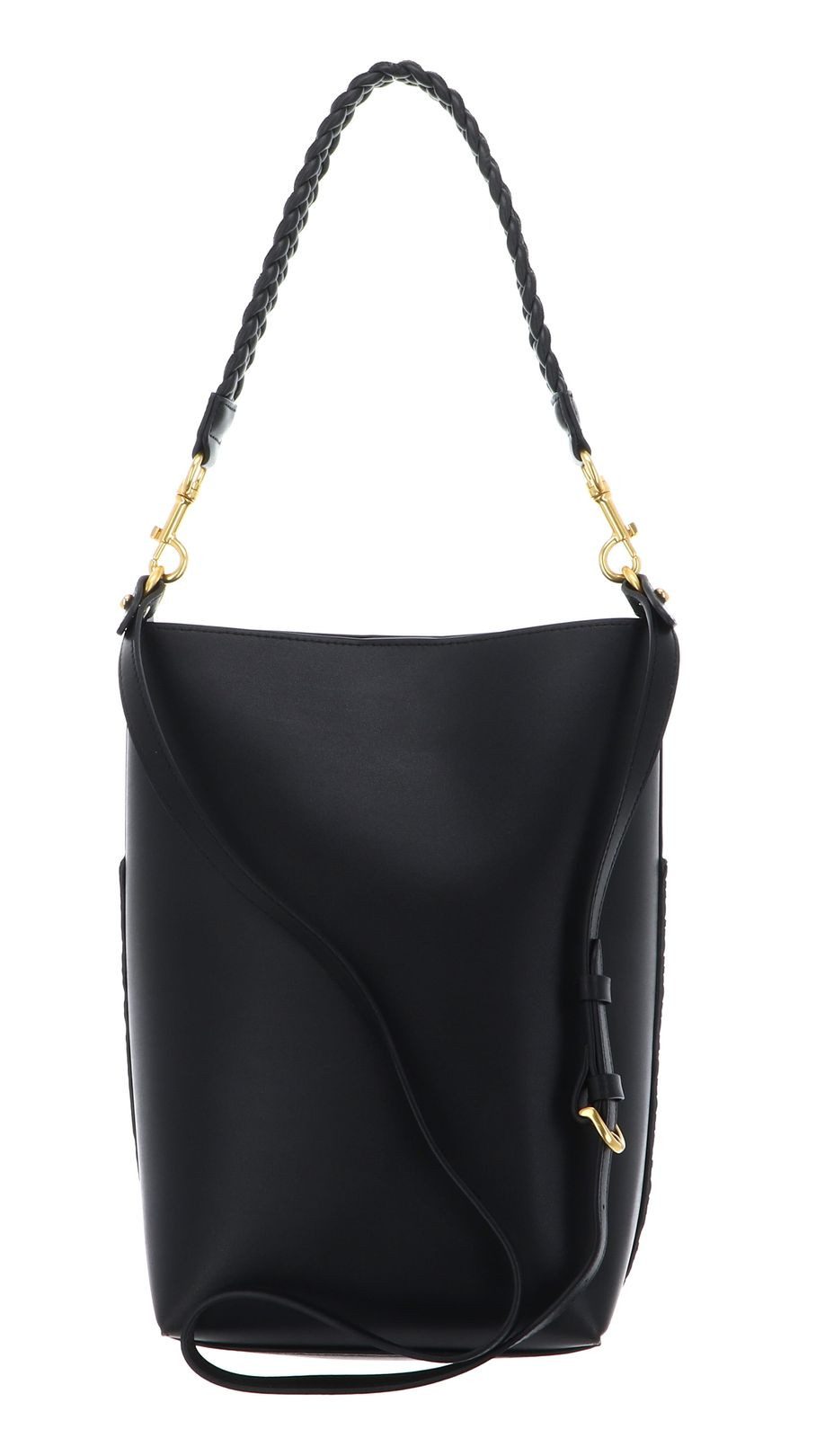 Ted Baker Handtasche Woven Handle Leather Bucket Bag, aus echtem Rindsleder