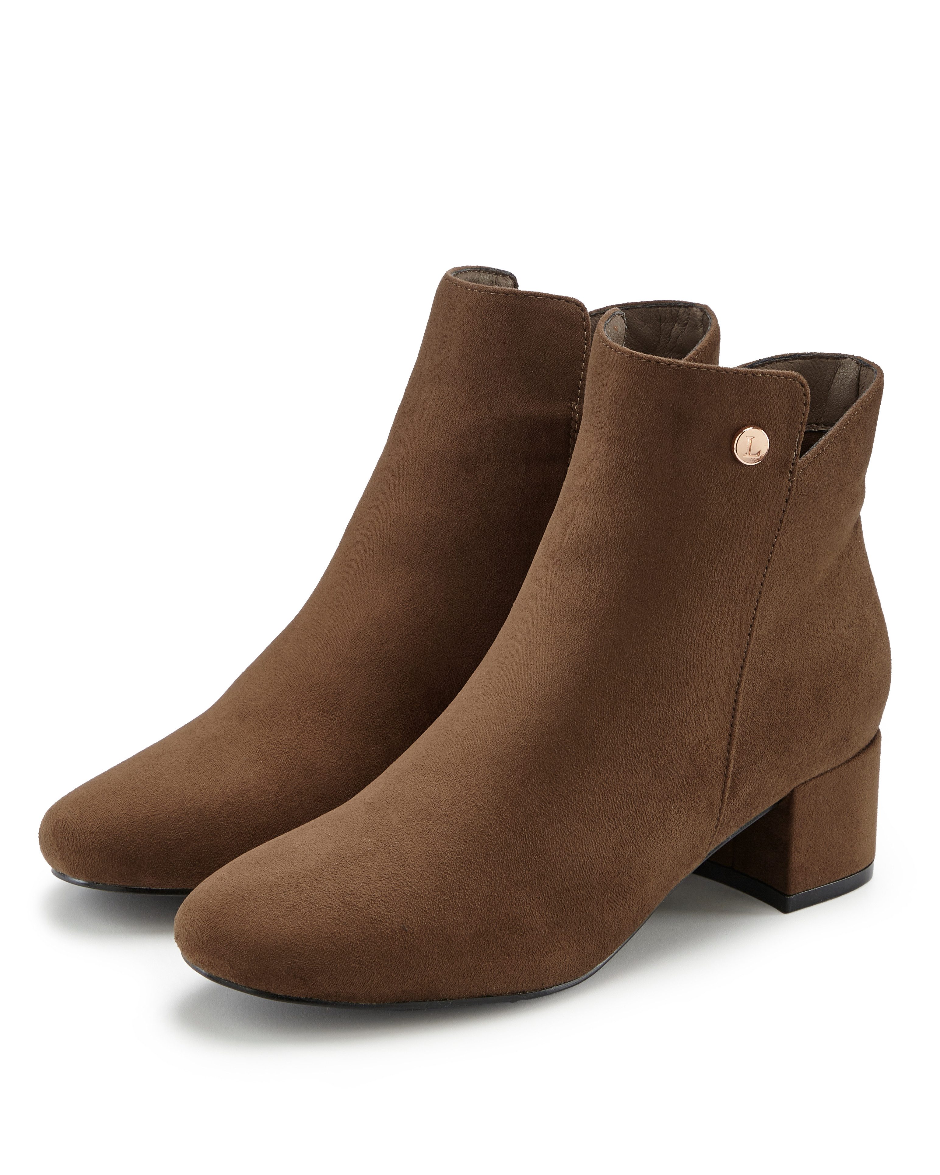 LASCANA Stiefelette mit bequemen Blockabsatz, Ankle günstig online kaufen