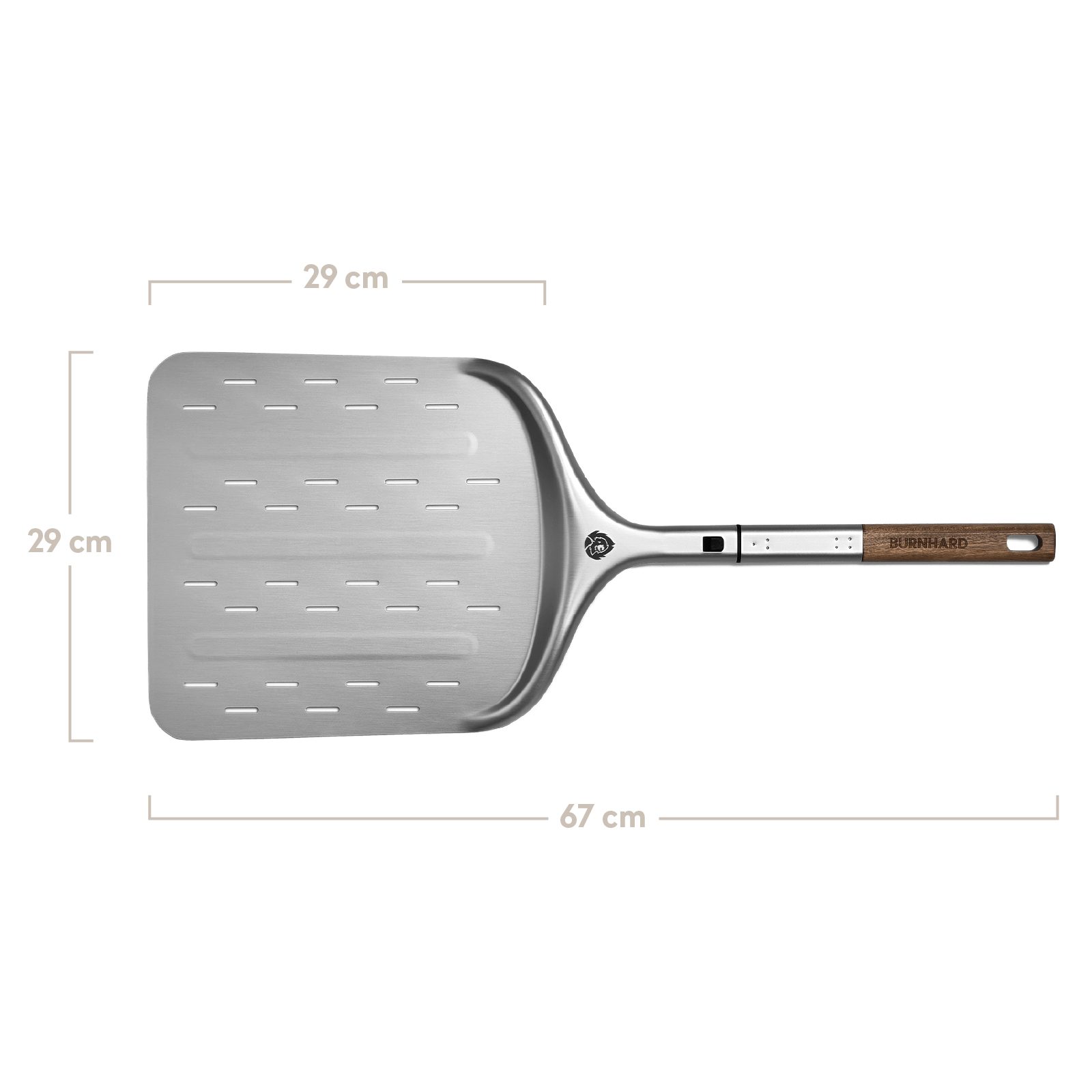 BURNHARD® Pizzaschieber Pizzaschaufel
