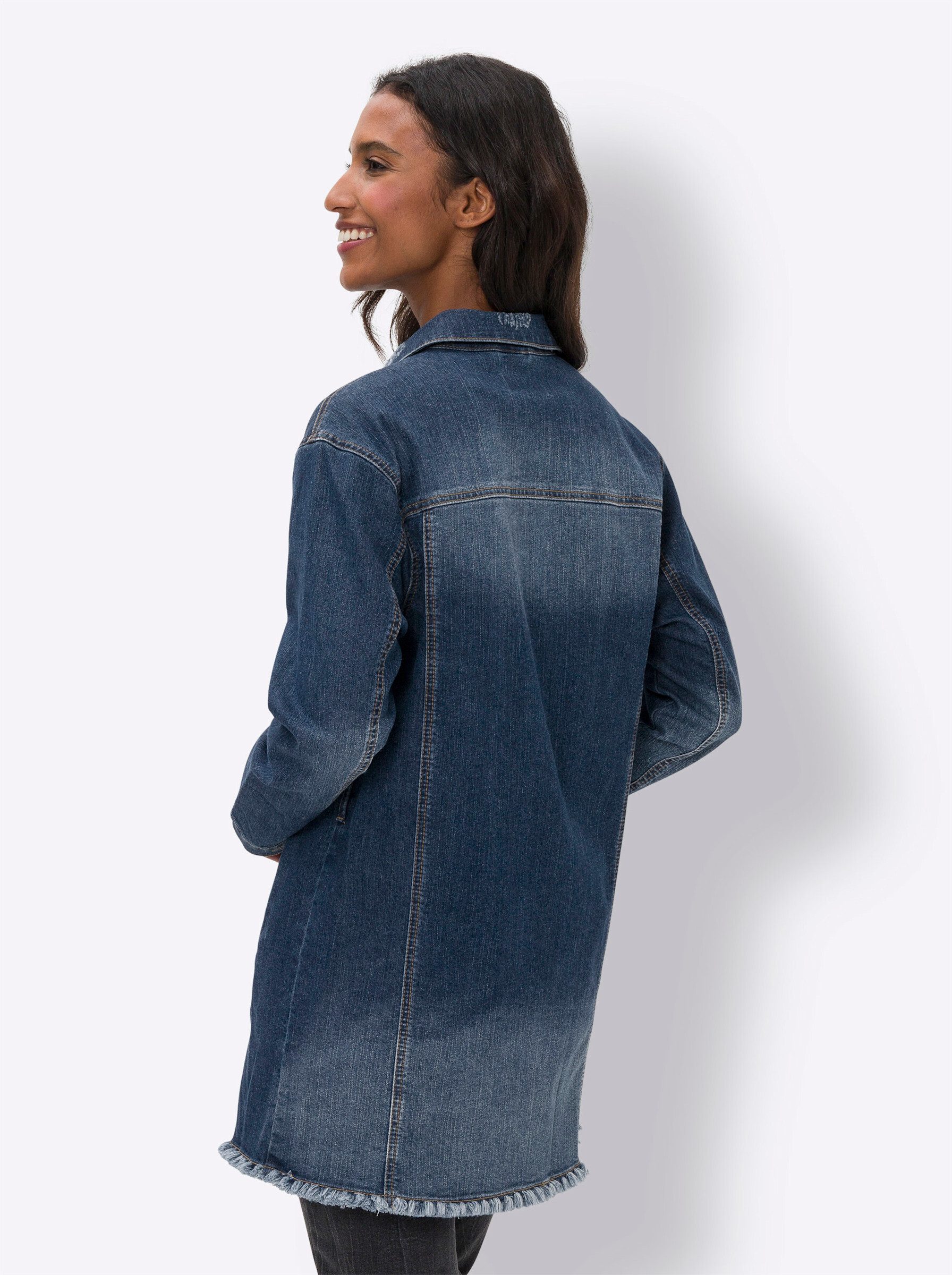heine Blusenblazer Jeansjacke günstig online kaufen