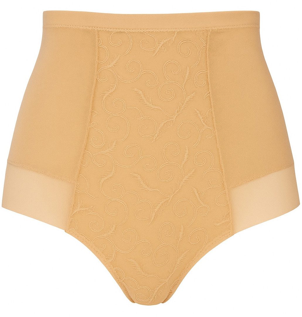 Wolbar Miederslip mit floraler Spitze, flache Nähte