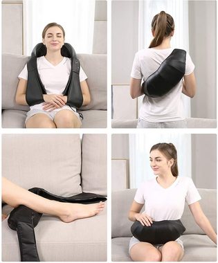 NAIPO Shiatsu-Massagegerät, Massagegerät mit Wärme für Nacken Rücken Schulter