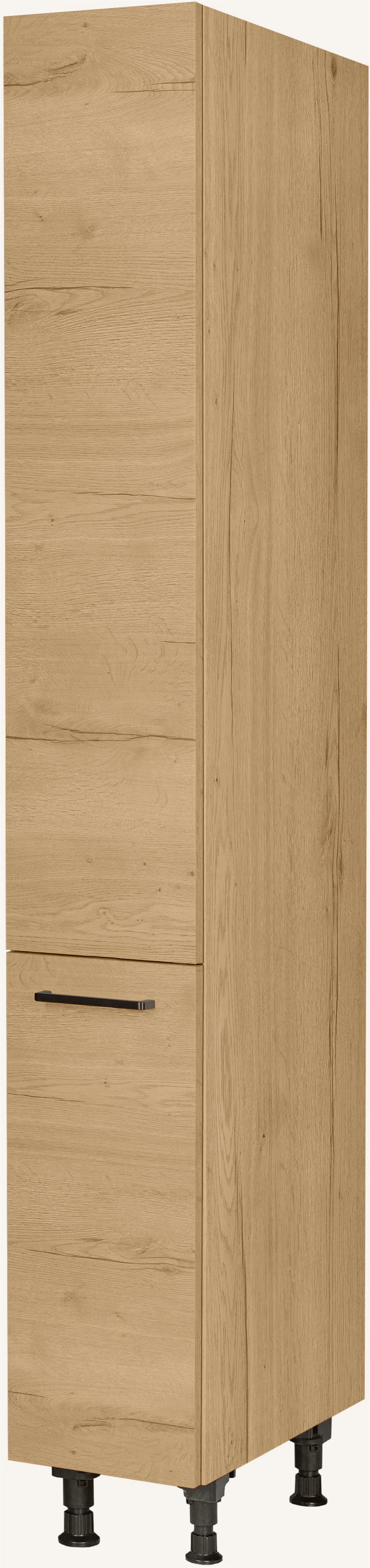 nobilia® Apothekerschrank "Structura", mit 5 Einhängekörben, Breite 30 cm, Höhe 216,6 cm, vormontiert, Ein- und Auszugsdämpfung SoftStoppPro