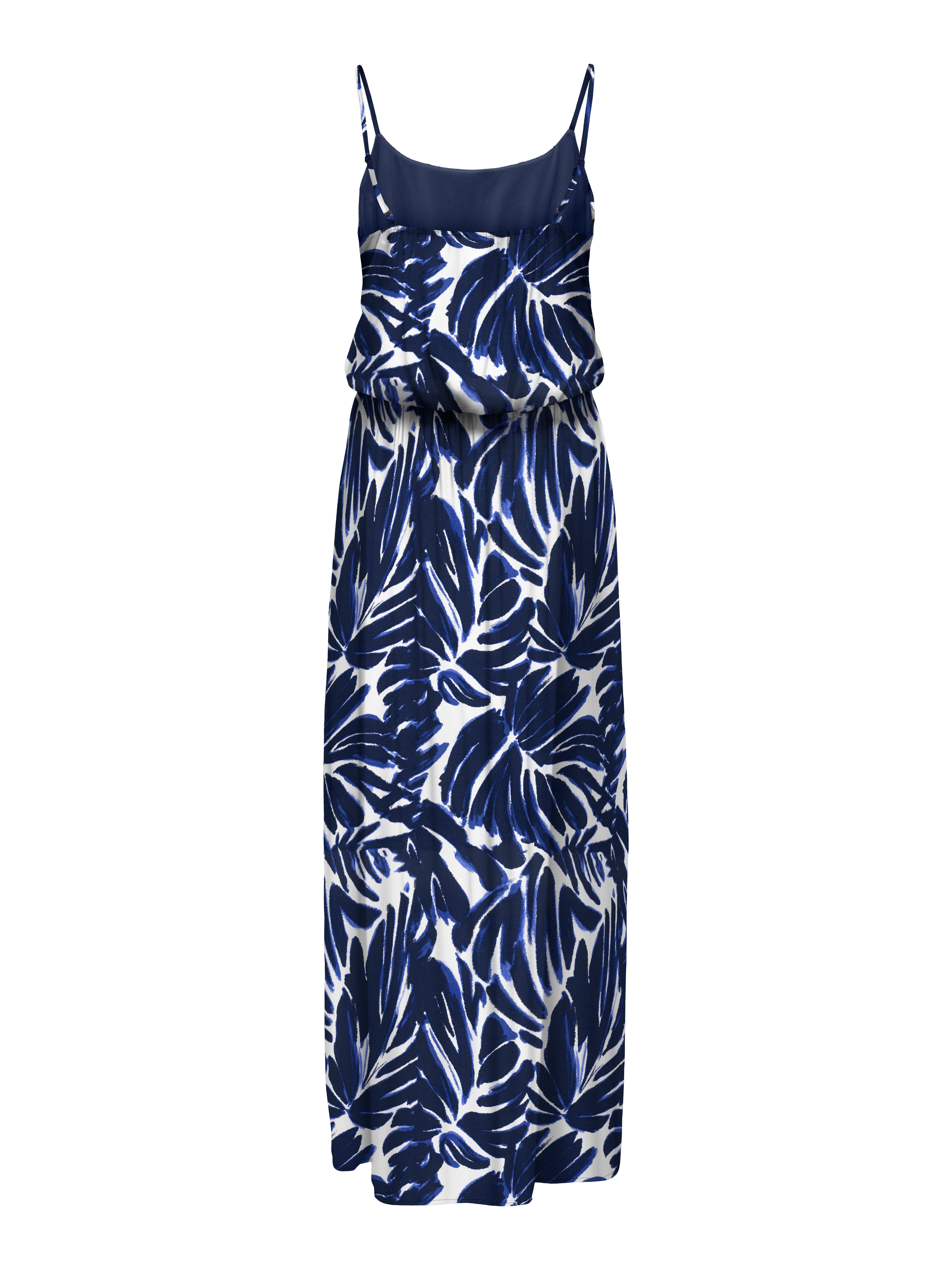 ONLY Maxikleid ONLNOVA LIFE VIS STRAP MAXI DRESS AOP Viskose, regular fit, günstig online kaufen