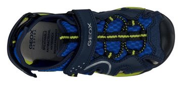 Geox J BOREALIS BOY Sandale, Sommerschuh, Klettschuh, Sandalette, mit geschützter Zehenpartie