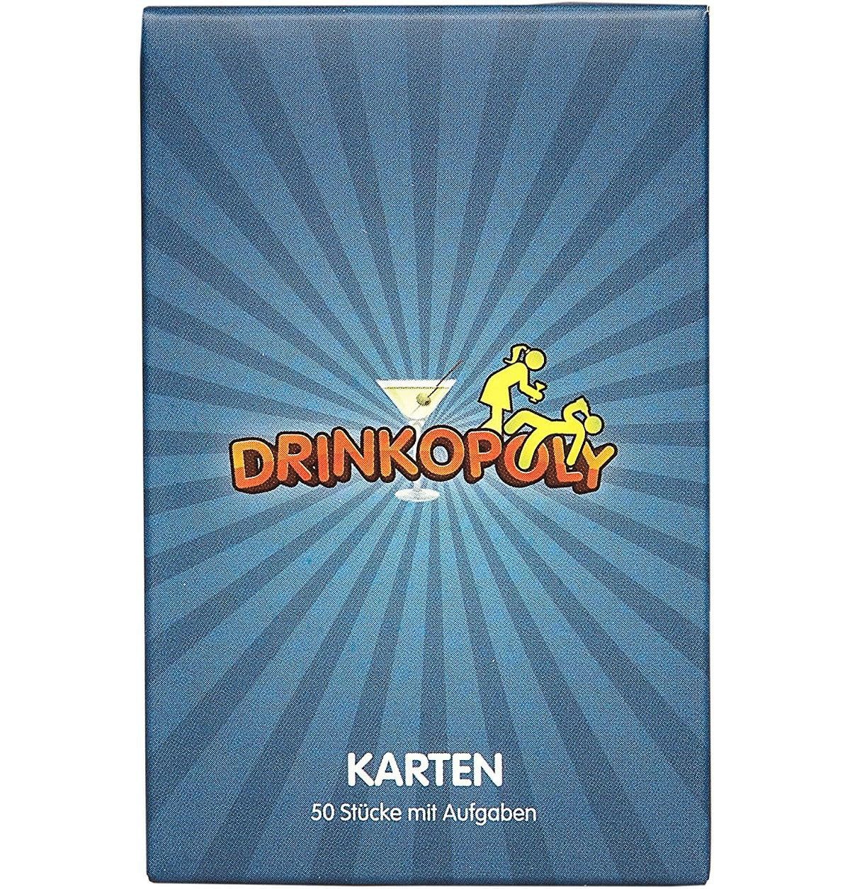 Drinkopoly Spiel Drinkopoly Zusatzkarten 50 Stück Erweiterung, Kartenspiel