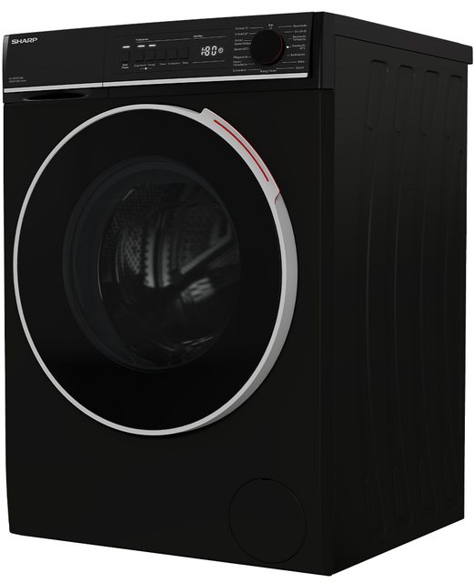 Sharp Waschmaschine ES-BRO014BA-DE, 10,00 kg, 1400 U/min, AllergySmart, EcoLogic