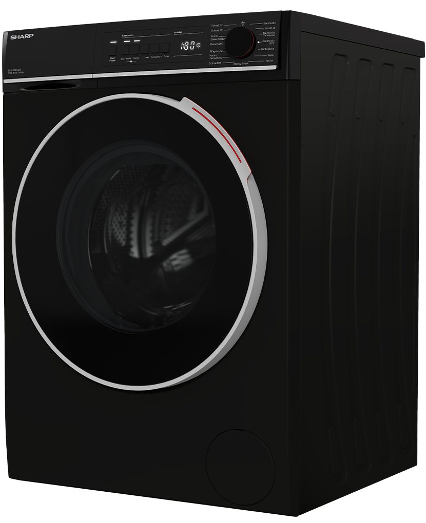 Waschmaschine AllergySmart, 10,00 U/min, Sharp EcoLogic ES-BRO014BA-DE, kg, 1400