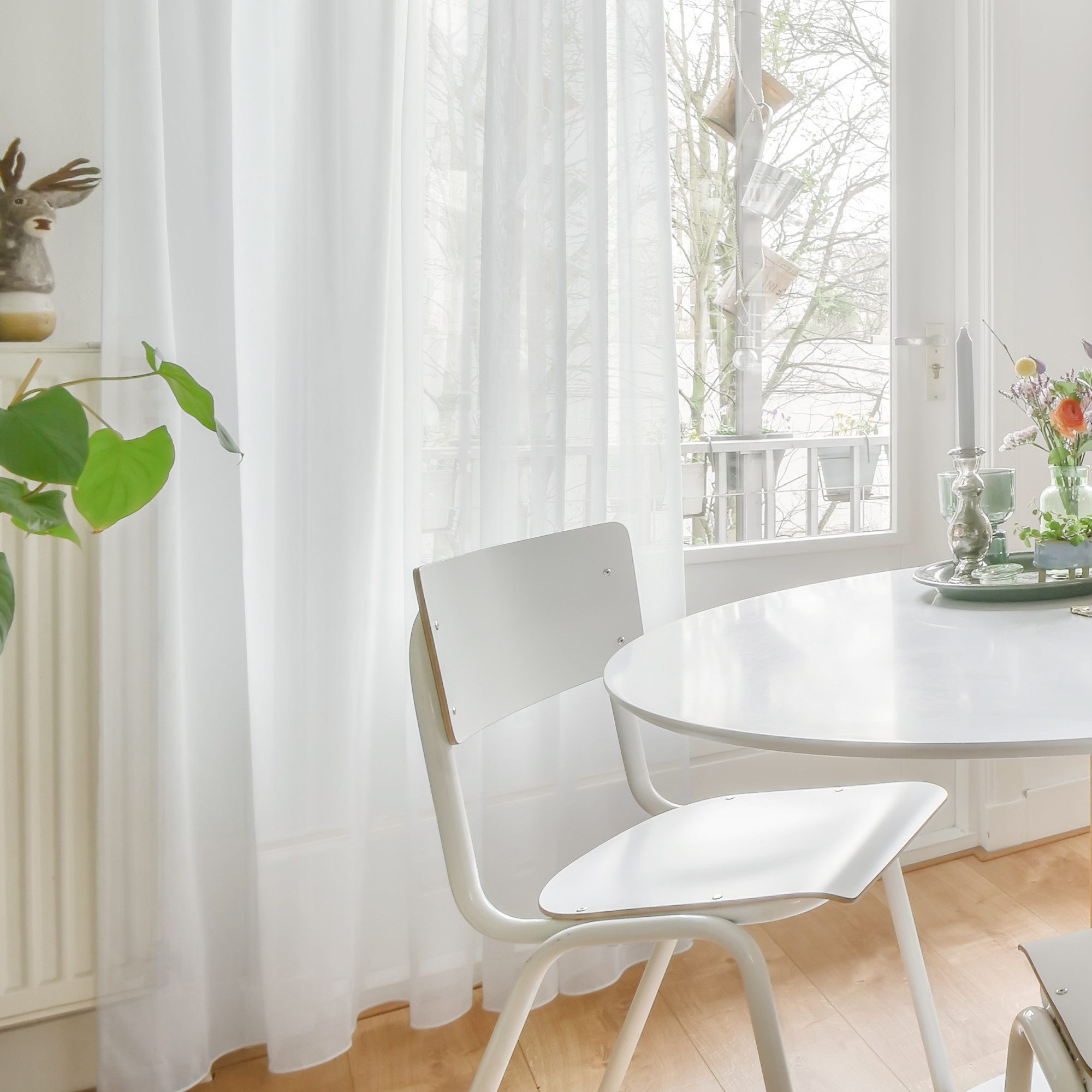 Deconovo Vorhang Transparent Voile Gardinen mit günstig online kaufen