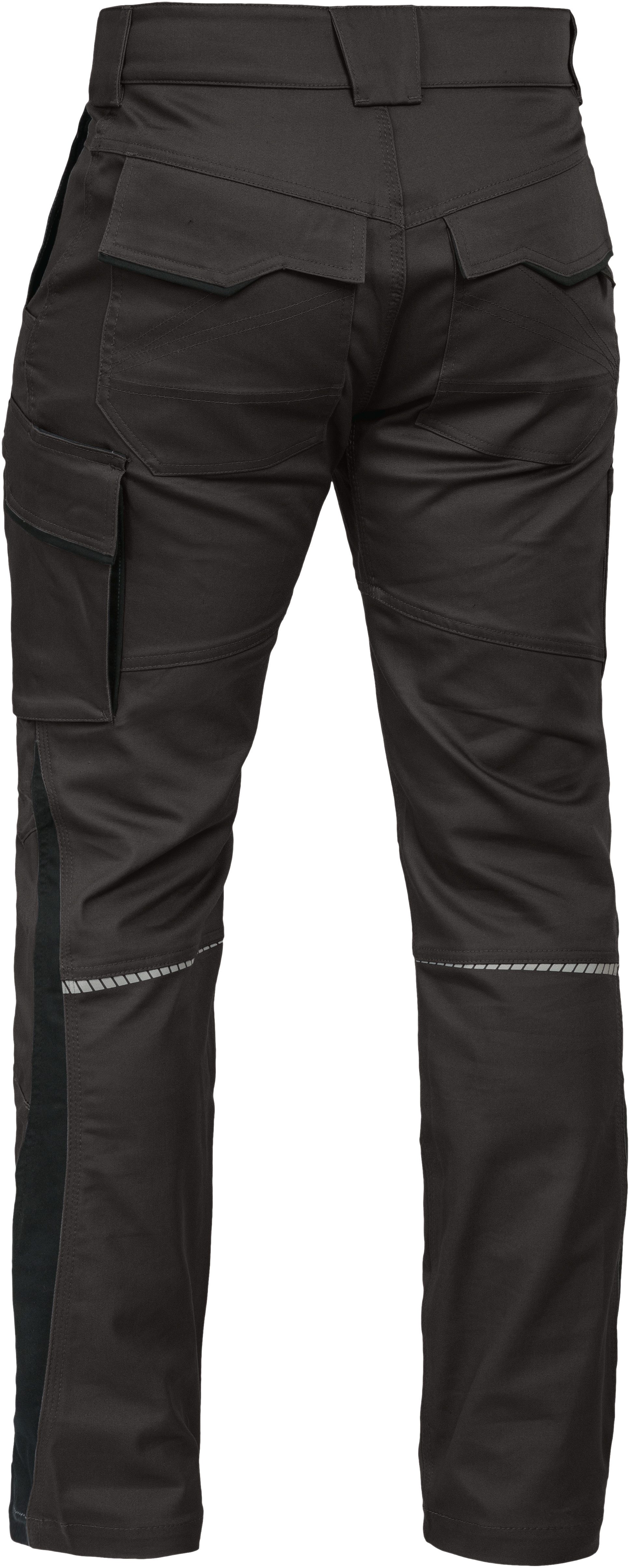 Leibwächter Arbeitshose Flex Line Herren Bundhose ohne Knietaschen gerader Schnitt Übergrößen atmungsaktiver elastischer Stretchstoff – Bild 2 von 5