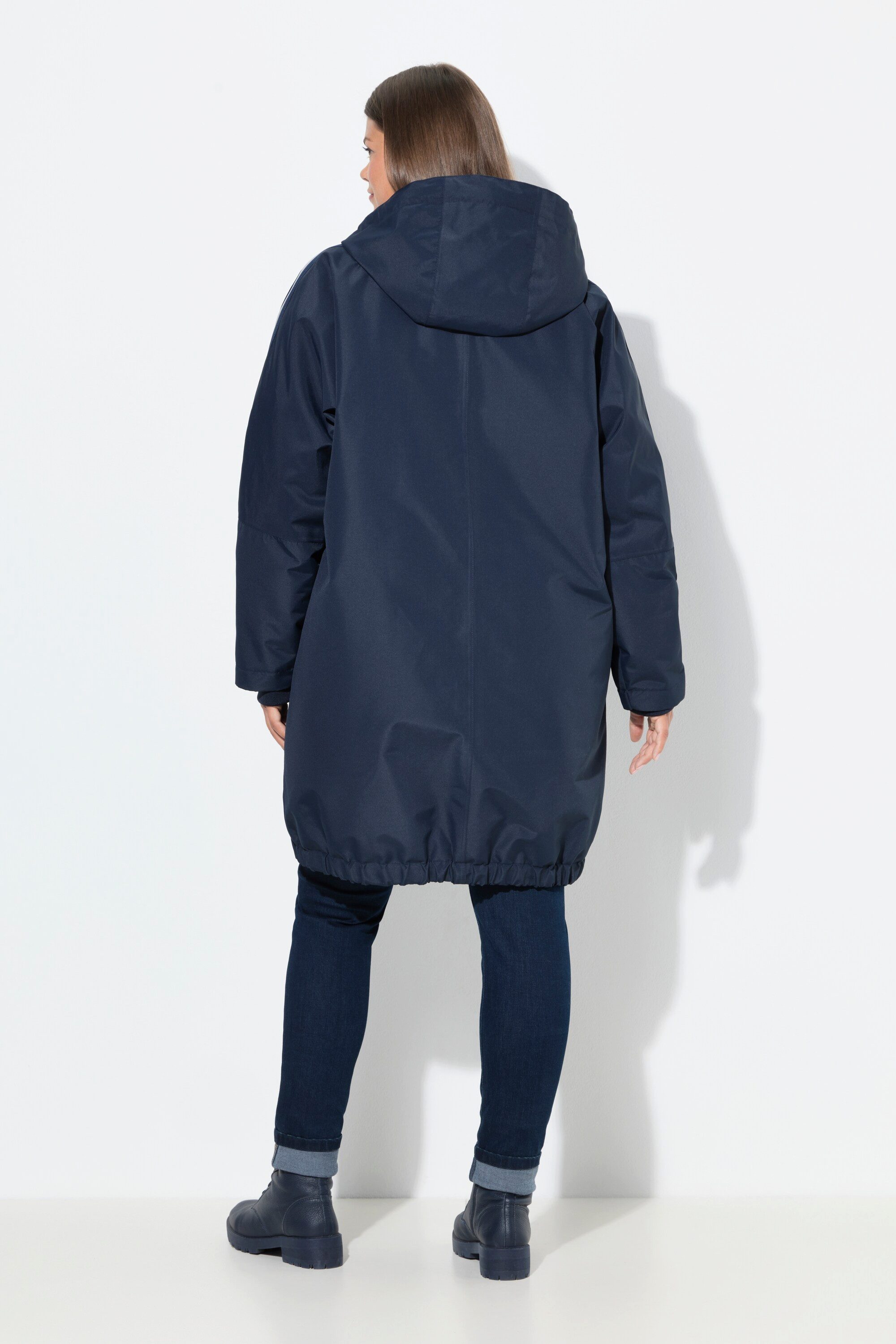 Laurasøn Funktionsmantel Funktionsjacke oversized Steppfutter Kapuze