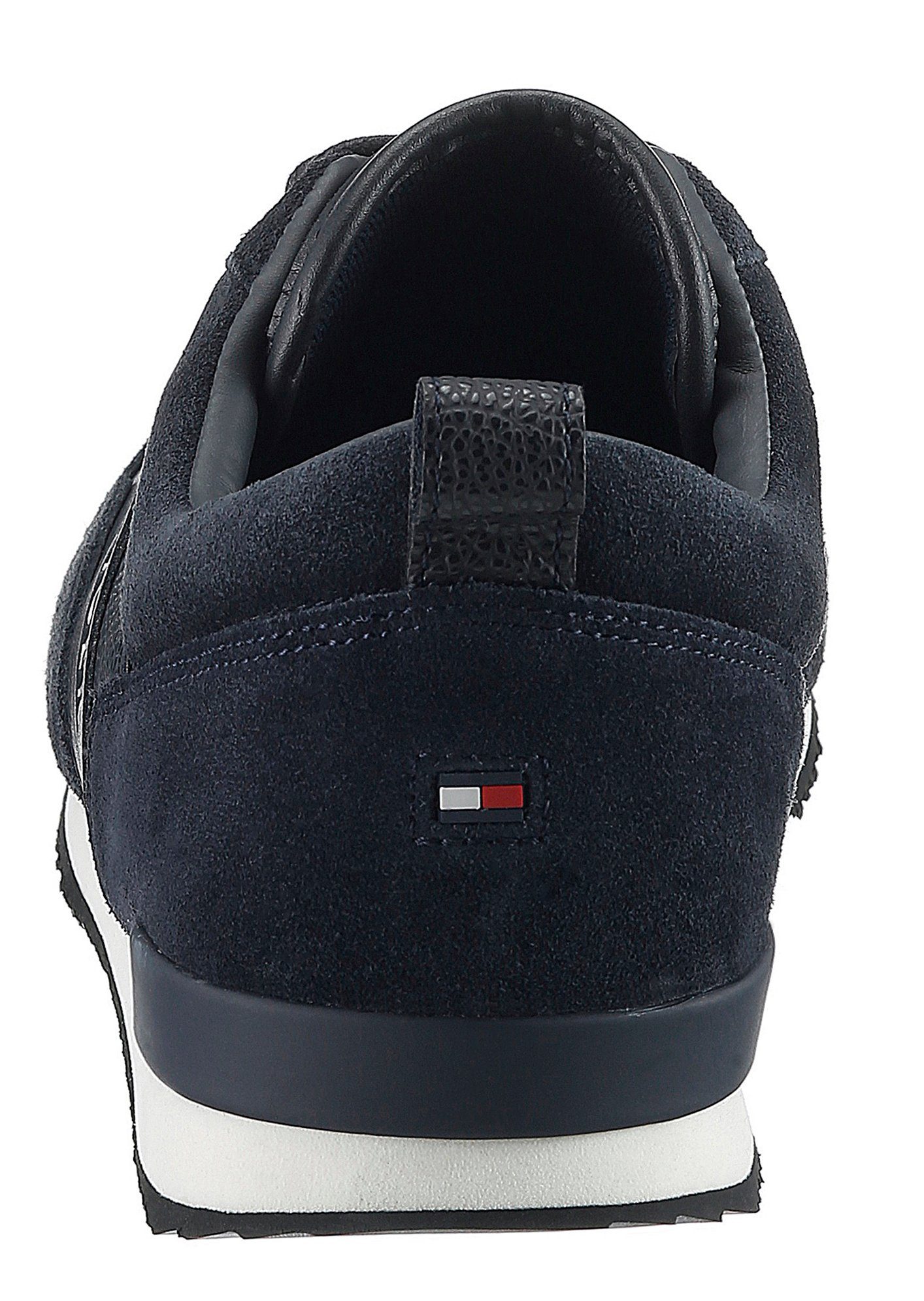 Tommy Hilfiger ICONIC LEATHER SUEDE MIX RUNNER Sneaker, Freizeitschuh, Halb günstig online kaufen