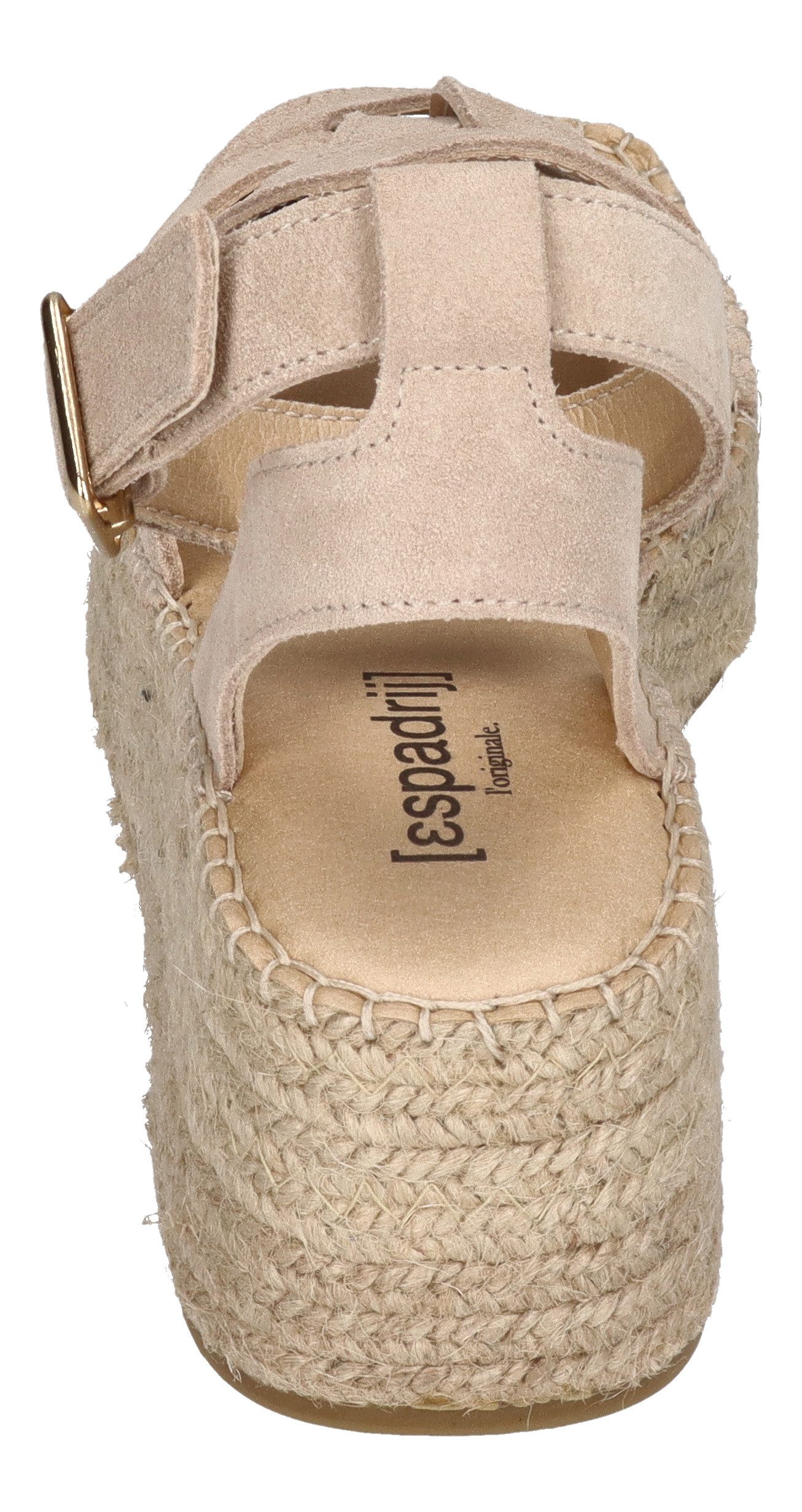 espadrij l´originale TOURS VELOUR HGH Sandalette Beige