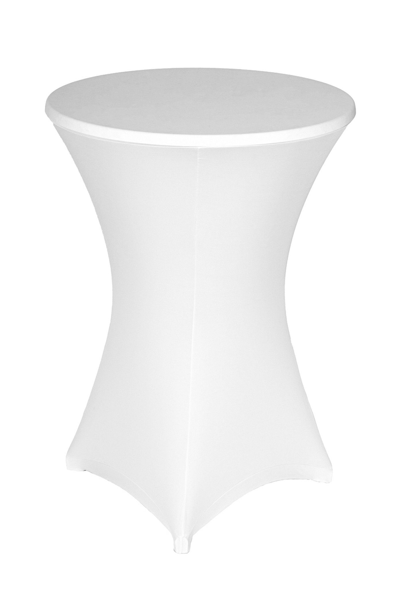 TexDeko Stehtischhusse Stretch Husse für Bistrotisch mit verstärkten Fußtas günstig online kaufen