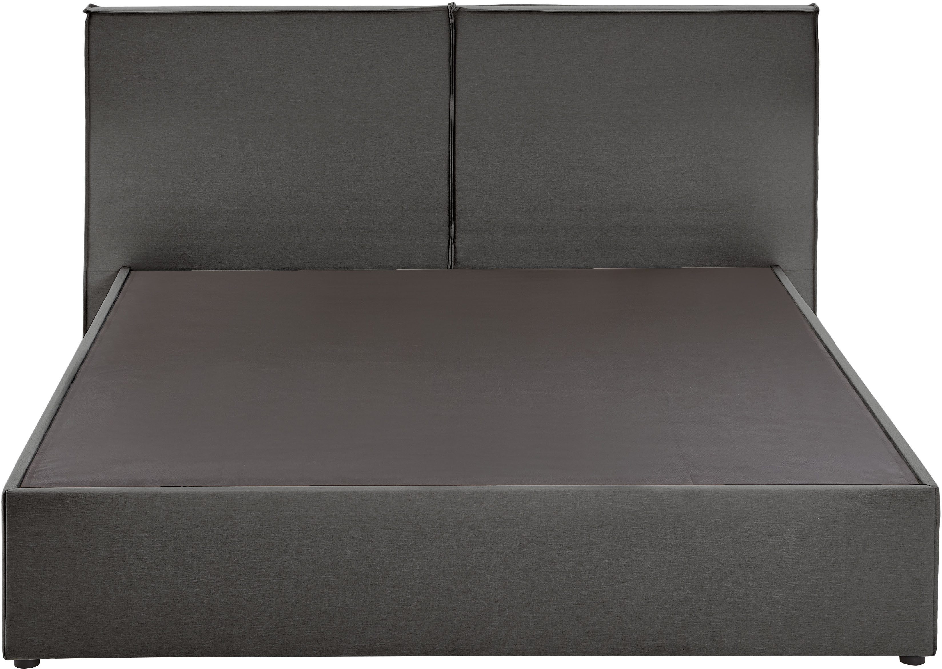 ATLANTIC home collection Boxbett NIKITA, bodentiefes Bett, wahlweise mit Matratze und Topper