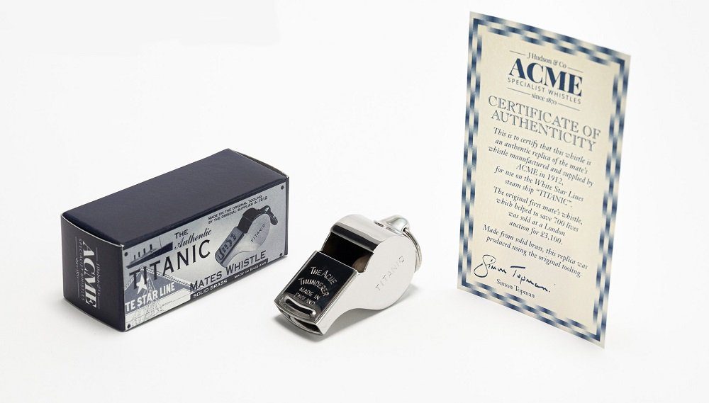 ACME Specialist Whistles Signalpfeife ACME Signalpfeife 'Original Titanic'