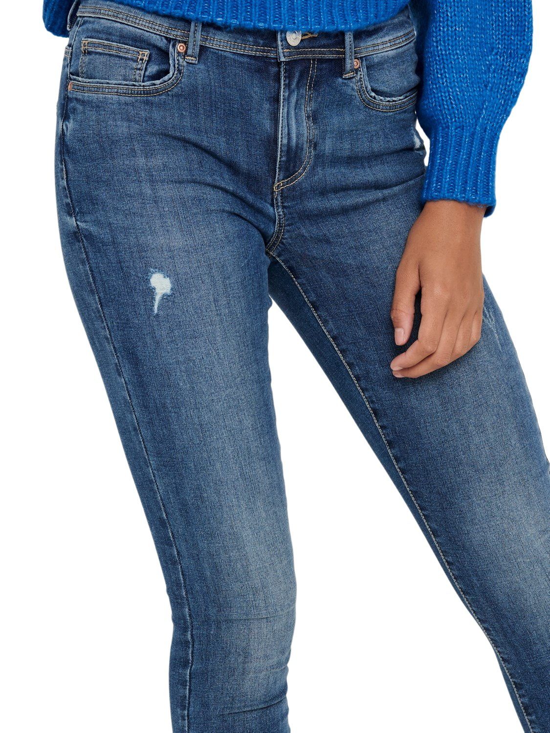 Jeans Stretch mit ONLWAUW LIFE Skinny-fit-Jeans ONLY