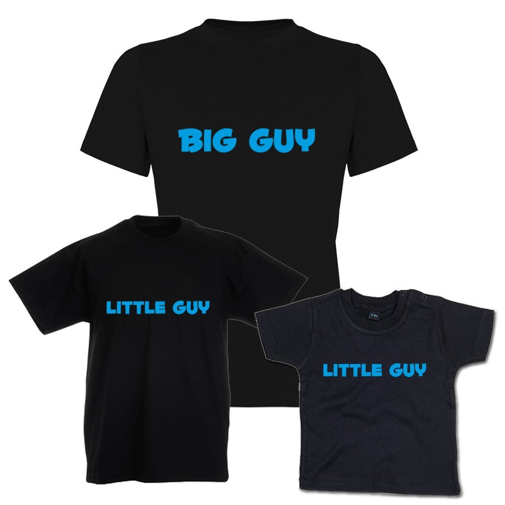 G-graphics T-Shirt Big Guy & Little Guy Vater & Sohn-Set zum selbst zusammenstellen, mit trendigem Frontprint, Aufdruck auf der Vorderseite, Spruch/Sprüche/Print/Motiv, für jung & alt