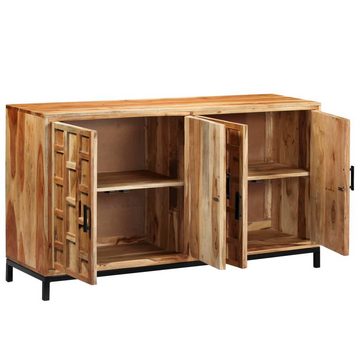 vidaXL Sideboard Sideboard Akazienholz Massiv 145 x 40 x 80 cm (1 St)