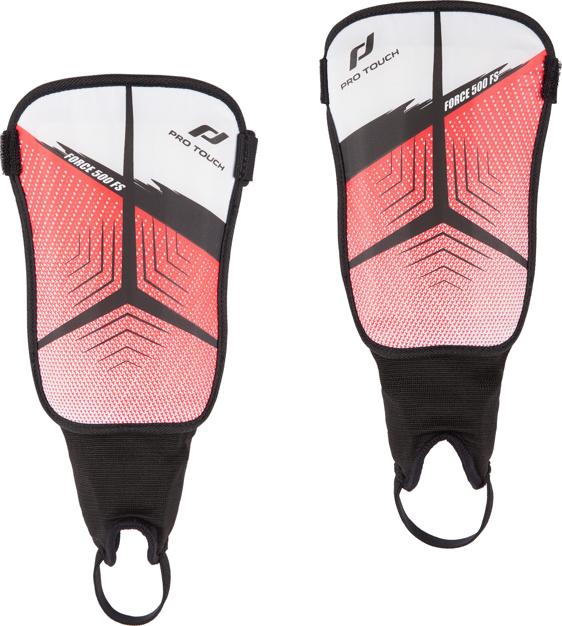 Pro Touch Fußball Schienbeinschoner Force 500 FS, für Fußball, Funktionsmaterial, mit Klettverschluss