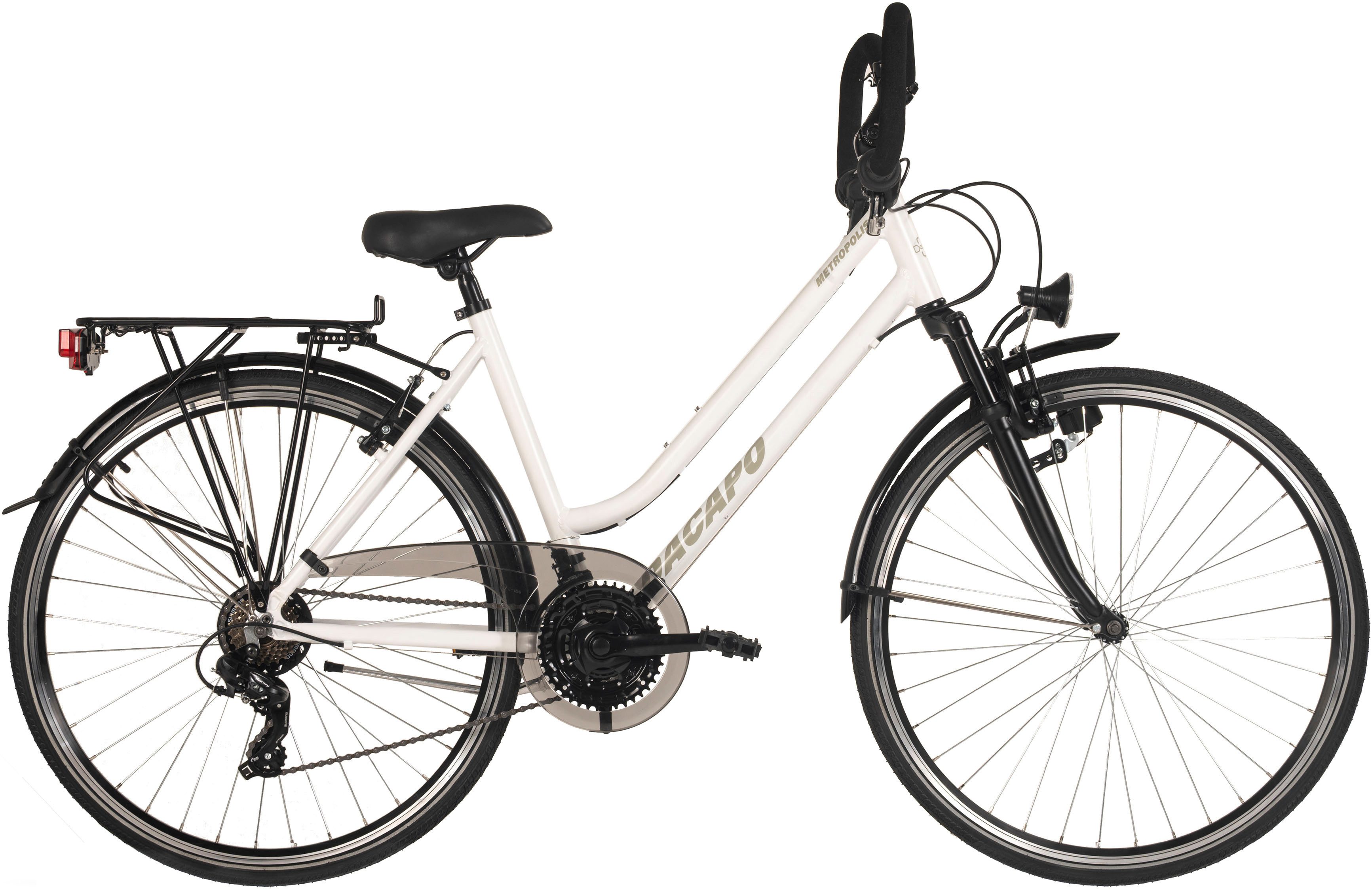 Trekkingrad Metropolis Trekkingrad Damen Alu-Rahmen 28'' weiß RH 48 cm