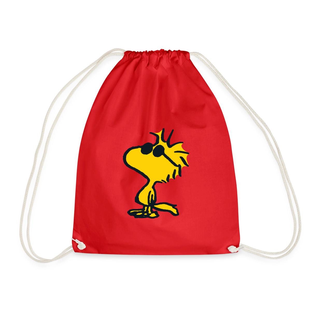 Turnbeutel Peanuts Woodstock Sonnenbrille Cool Turnbeutel