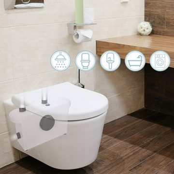 Randaco Hebeanlage 600W WC Hebeanlage Zerkleinerer Toilette Kleinhebeanlage Fäkalienpumpe