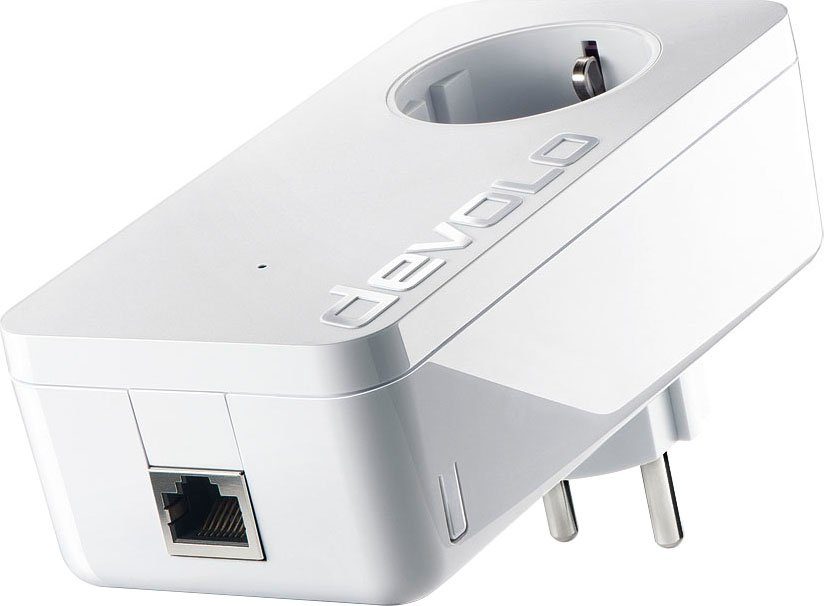 DEVOLO dLAN 1200+ (1200Mbit, 1xGB LAN, Steckdose, Netzwerk, range)  Smart-Stecker