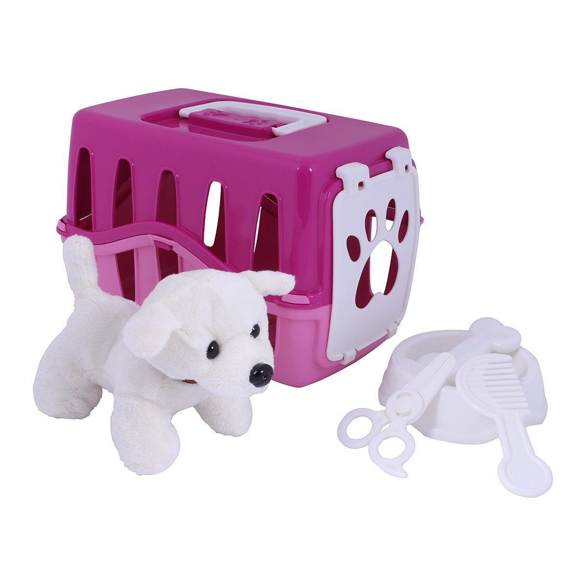 OGI MOGI TOYS Lernspielzeug Ogi Mogi „My Cute Dog“ Tierarzt-Spielset – Rosa, Rollenspiel für Kinde (1-St)