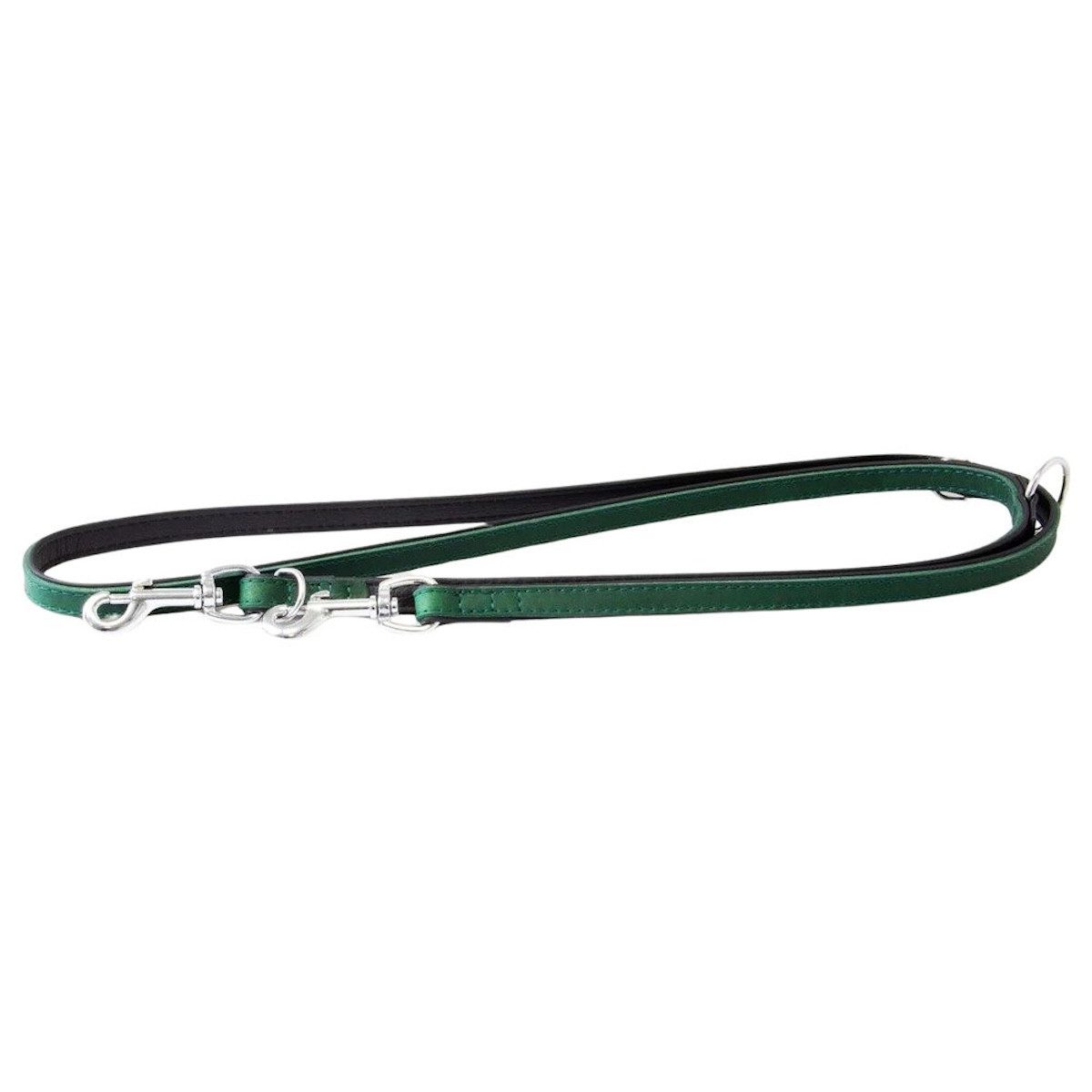 Das Lederband Hundeleine Hundeführleine Vancouver Hunting Green/Black