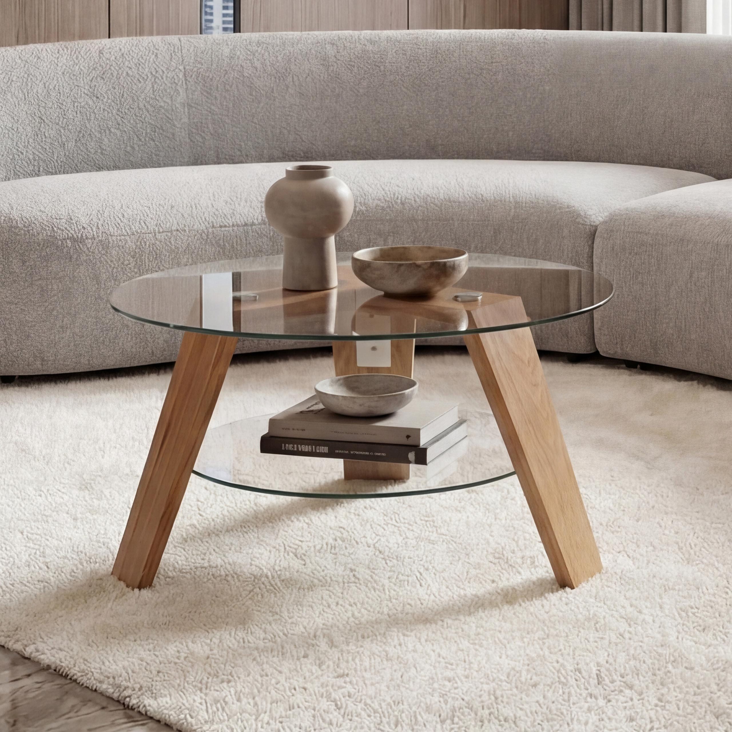 MCW Couchtisch MCW-P59, Pflegeleichte Glasflächen für den täglichen Gebrauch