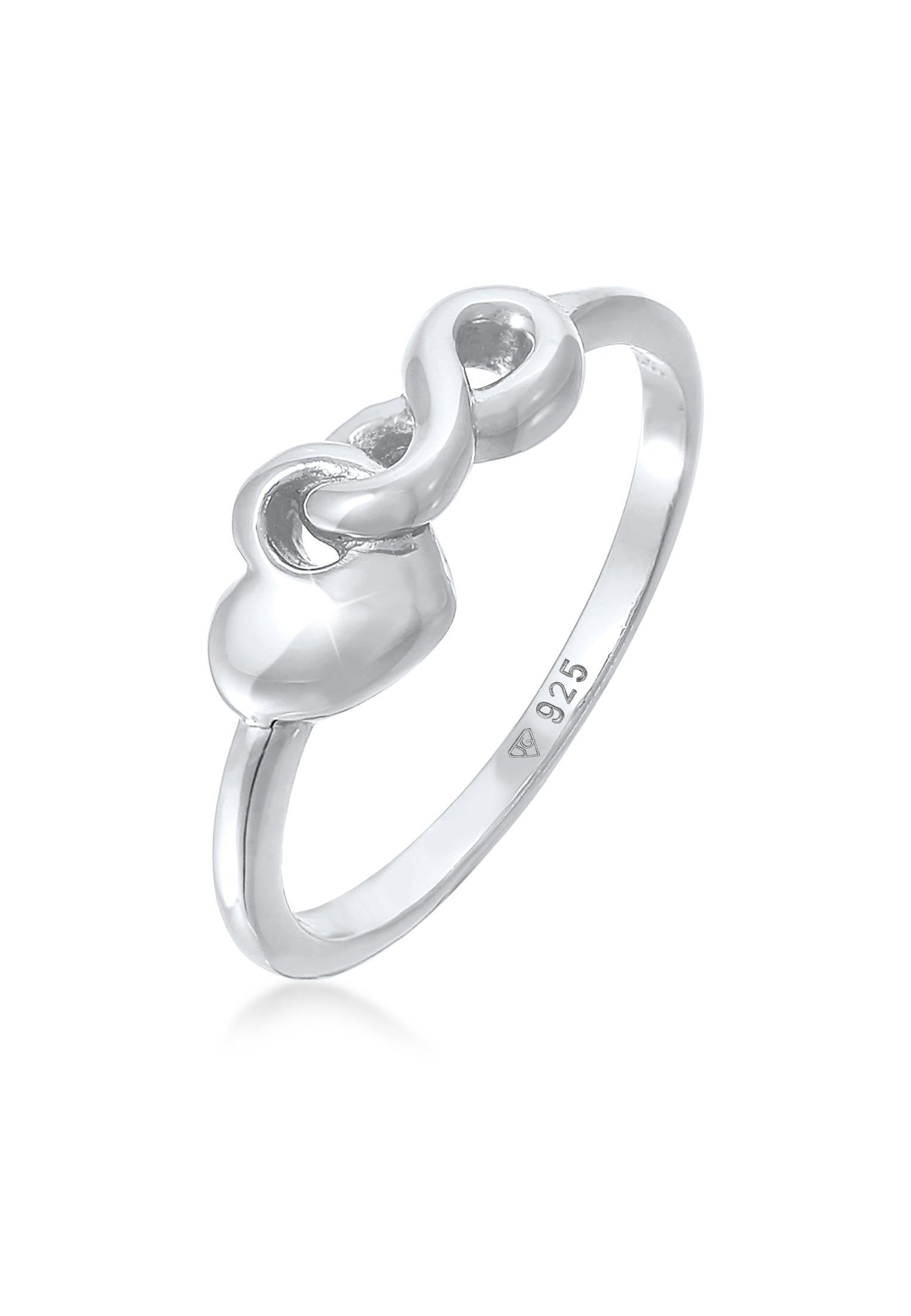Elli Fingerring Herz Infinity Ring Liebe günstig online kaufen