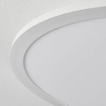 hofstein Deckenleuchte »Corti« dimmbare Deckenlampe in Weiß, RGB Kelvin, RGB Farbwechsler,(45cm)steuerbar über Smart App, Bluetooth,4300 Lumen
