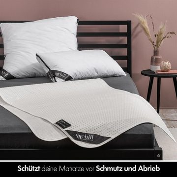 Matratzenschoner Chill Matratzenschoner 140x200 cm chill SLEEPLONGER, Vegan & atmungsaktiv