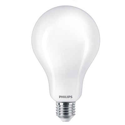 Philips LED-Leuchtmittel Extrem helle E27 LED Glühbirne in Mattweiß, E27, Tageslichtweiß
