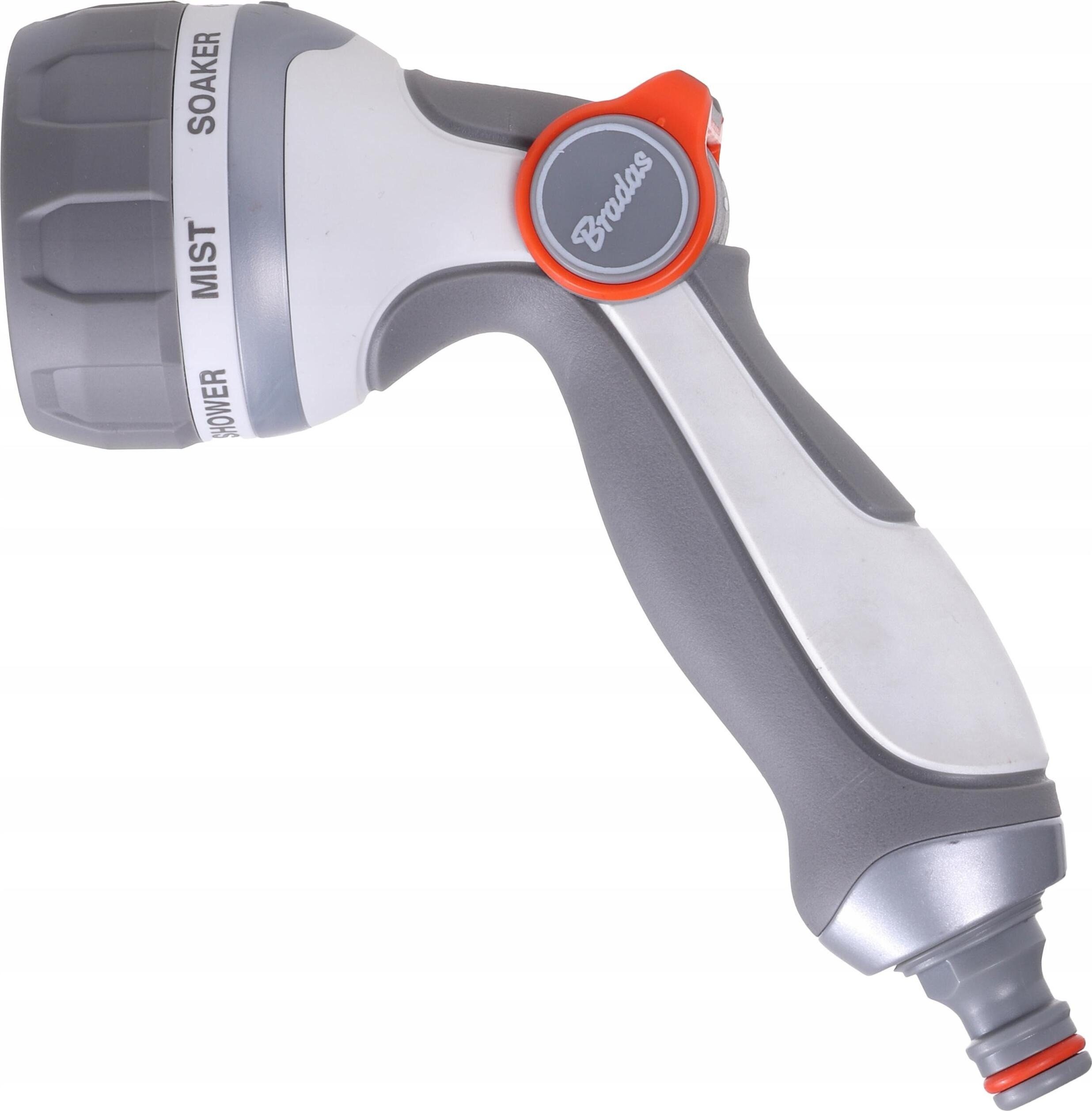 Bradas Multifunktionsbrause BRADAS WASSERPISTOLE MIT 7 FUNKTIONEN UND GLATTER STEUERUNG